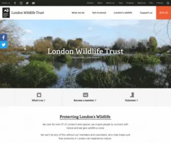 Wildlondon.org.uk(London Wildlife Trust) Screenshot