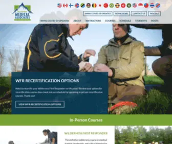 Wildmed.ca(Wilderness Medical Associates International) Screenshot