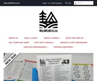 Wildmedkits.ca(WildMedKits) Screenshot