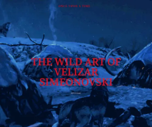 Wildnatureart.net(The Wild Art of Velizar Simeonovski) Screenshot