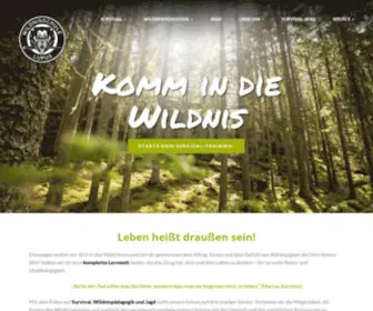 Wildnisschule-Lupus.de(Wildnisschule Lupus: Survival) Screenshot