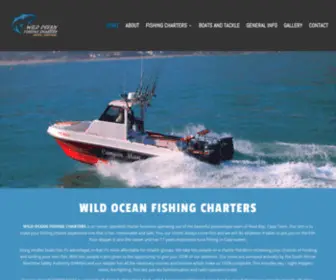 Wildoceancharters.com(Fishing Charters Cape Town) Screenshot