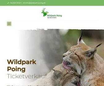 Wildpark-Poing-Tickets.de(Wildpark Poing Ticketverkauf) Screenshot