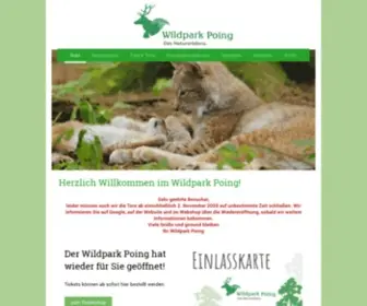 Wildpark-Poing.net(Wildpark Poing) Screenshot