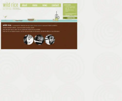 Wildricevancouver.com(Wild rice) Screenshot