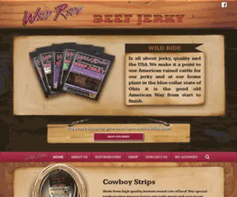 Wildridejerky.com(Wild Ride) Screenshot