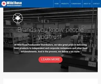 Wildrosefoodservice.com(Wild Rose Foodservice) Screenshot