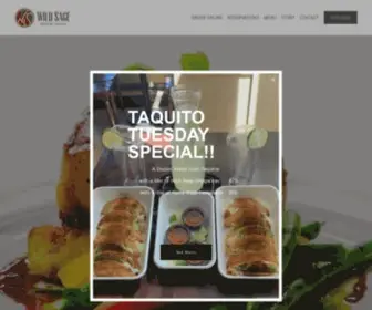 Wildsagebistro.com(Wild Sage Bistro) Screenshot