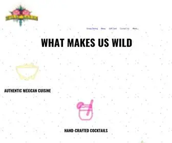 Wildsalsarestaurant.com(Authentic Mexican Food) Screenshot