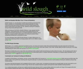 Wildslough.com(British Lab Breeders) Screenshot