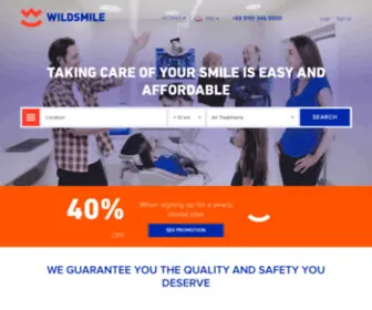 Wildsmile.com(Wildsmile Ceramics) Screenshot