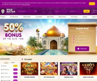 Wildsultan.com(Wild Sultan) Screenshot