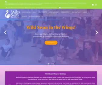 Wildswantheater.org(Wild Swan Theater) Screenshot