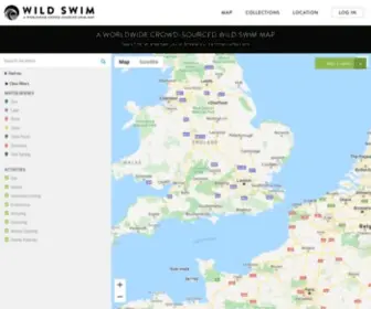 Wildswim.com(Wild Swim) Screenshot