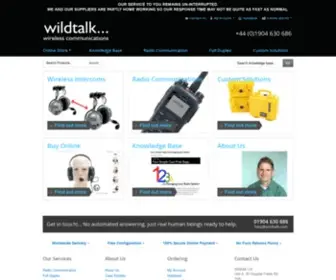 Wildtalk.com(Wireless Radio Communication) Screenshot