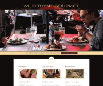 Wildthymegourmet.com(Wild Thyme Gourmet) Screenshot