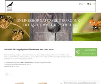 Wildtierland.de(Deutsche Wildtier Stiftung) Screenshot
