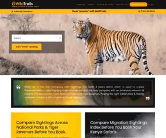 Wildtrails.co(WildTrails Recent Sightings) Screenshot