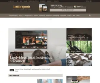 Wildundhund.de(WILD UND HUND) Screenshot