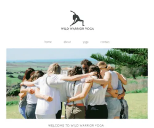 Wildwarrioryoga.com(Yoga Teacher Training Spain) Screenshot