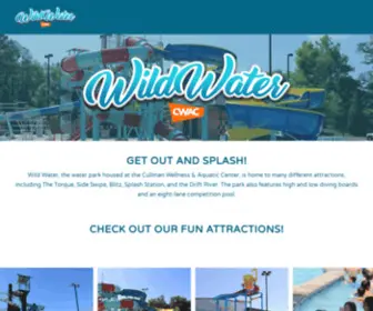 Wildwatercullman.com(Cullman's Favorite Water Park) Screenshot