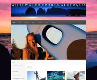 Wildwatersports.com.au(Wild Water Sports) Screenshot