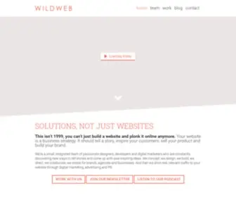 Wildweb.co.za(Website Design Durban) Screenshot