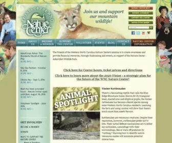 Wildwnc.org(The WNC Nature Center) Screenshot