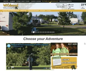 Wildwoodcamping.com(Taylors Falls Recreation) Screenshot