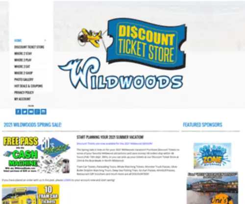 Wildwooddeals.com(Wildwooddeals) Screenshot