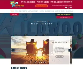 Wildwoodnj.org(The City of Wildwood was incorporated in 1912 and) Screenshot