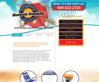 Wildwoodrentalsupply.com(Wildwood Rental Supply) Screenshot