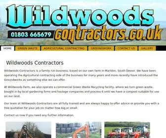 Wildwoodscontractors.co.uk(Wildwoods Contractors are based in Marldon) Screenshot