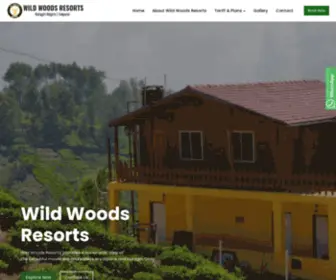 Wildwoodsresorts.com(Best Resorts in Ooty) Screenshot