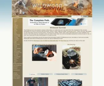 Wildwoodsurvival.com(Wilderness Survival) Screenshot