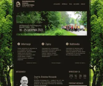 Wilenska.bialystok.pl(Ekumeniczna Piesza Pielgrzymka Białystok) Screenshot