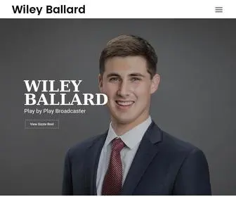 Wileyballard.com(Sports Broadcaster) Screenshot