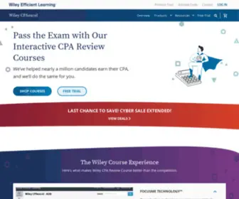 WileycPa.com(Wiley CPA) Screenshot