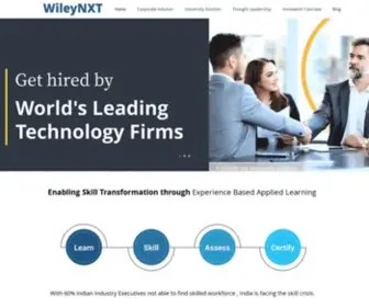 Wileynxt.com(Gateway to Next Gen Skill) Screenshot