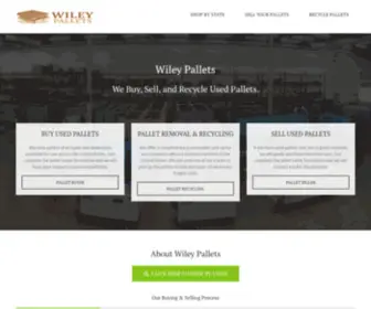 Wileypallet.com(Wiley Pallets) Screenshot