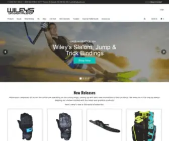 Wileyski.com(Wiley’s Water Ski Pro Shop) Screenshot