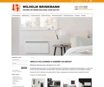 Wilhelm-Brinkmann.de(Fußbodenheizung) Screenshot