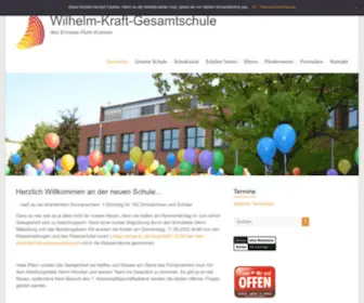 Wilhelm-Kraft-Gesamtschule.de(Sekundarstufen I und II) Screenshot