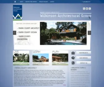 Wilkarchitect.com(Marin County Architect) Screenshot