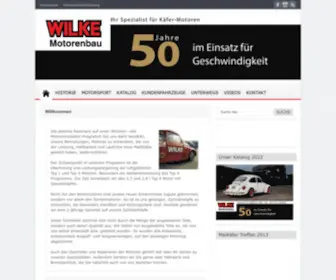 Wilke-Motorenbau.de(Wilke Motorenbau) Screenshot