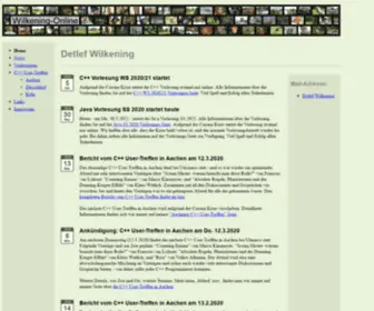 Wilkening-Online.de(Wilkening Online) Screenshot