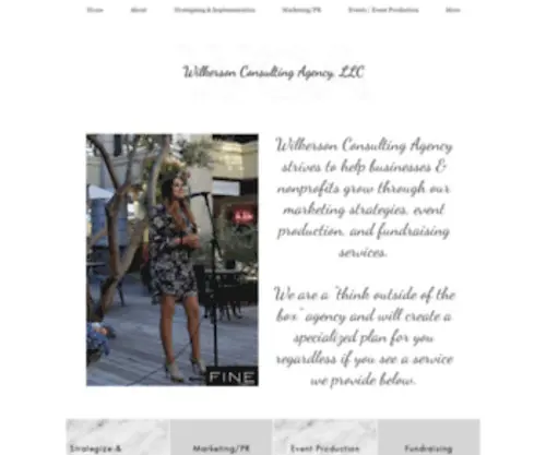 Wilkersonconsultingagency.com(Wilkerson Consulting Agency) Screenshot