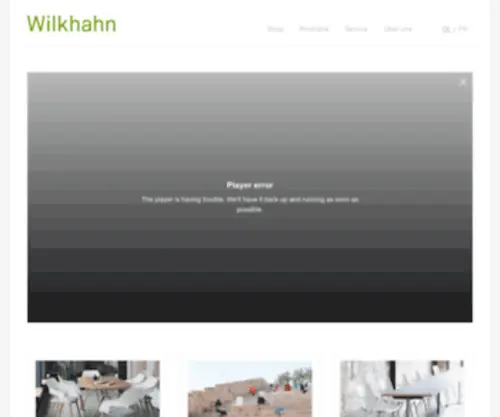 Wilkhahn.ch(Wilkhahn Switzerland) Screenshot