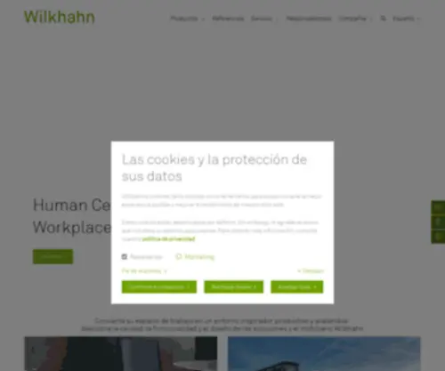 Wilkhahn.es(Sillas de oficina) Screenshot