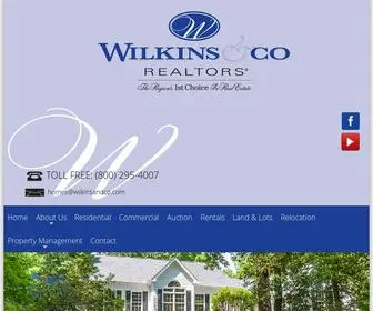 Wilkinsandco.com(Wilkins & Co) Screenshot